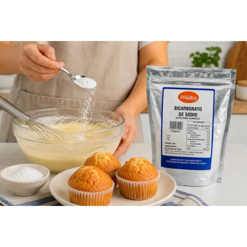 Bicarbonato De Sodio Grado Alimenticio 10 Kg Alta Calidad