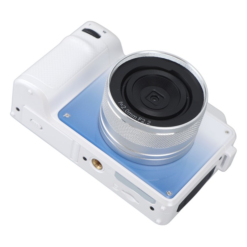 4K Digital Camera Front Rear Dual Lens 48 Megapixels 18X