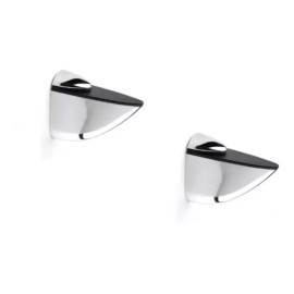 Soporte Para Repisa Tucán 40kg Par Cromo Extra Grande