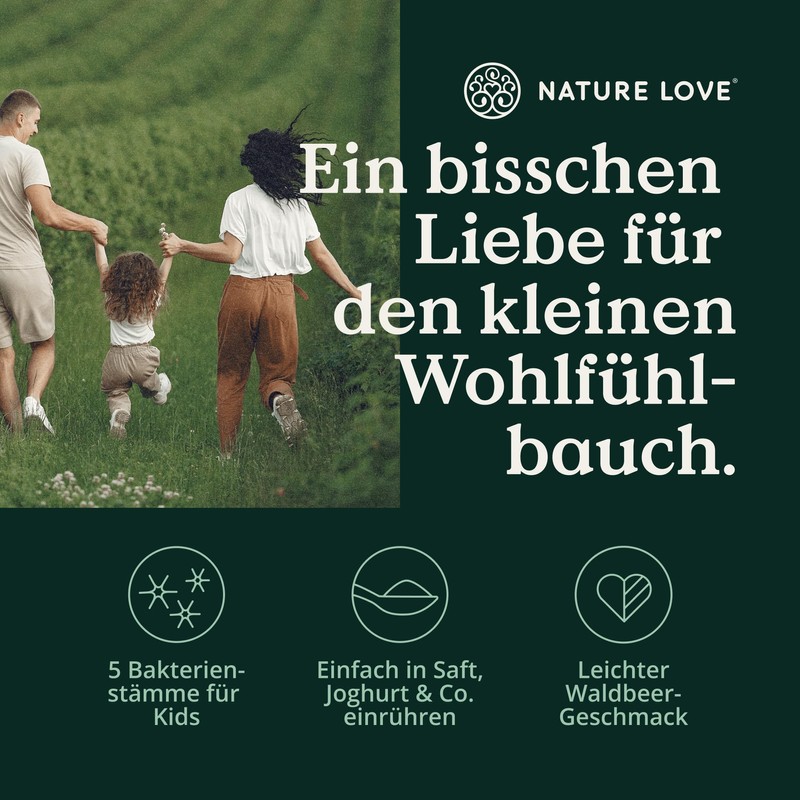 NATURE LOVE® Probiona Junior - 45 g powder - intestinal