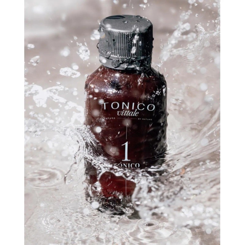 Paquete Tónico Y Shampoo Para Cabello Rizado Tonico Vittale