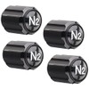 HASEPRO CAV-1N2 Magical Carbon Air Valve Cap N2 (Nitrogen Gas)