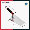 KOTARBAU® Professional Stainless Steel Trapezoidal Trowel Polished Soft 180 mm