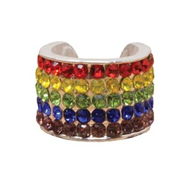 CharMED™ Crystal Stethoscope Charm, Diversity