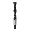 sourcing map Brad Point Drill Bits 15mm(38/64") Dia Straight Steel