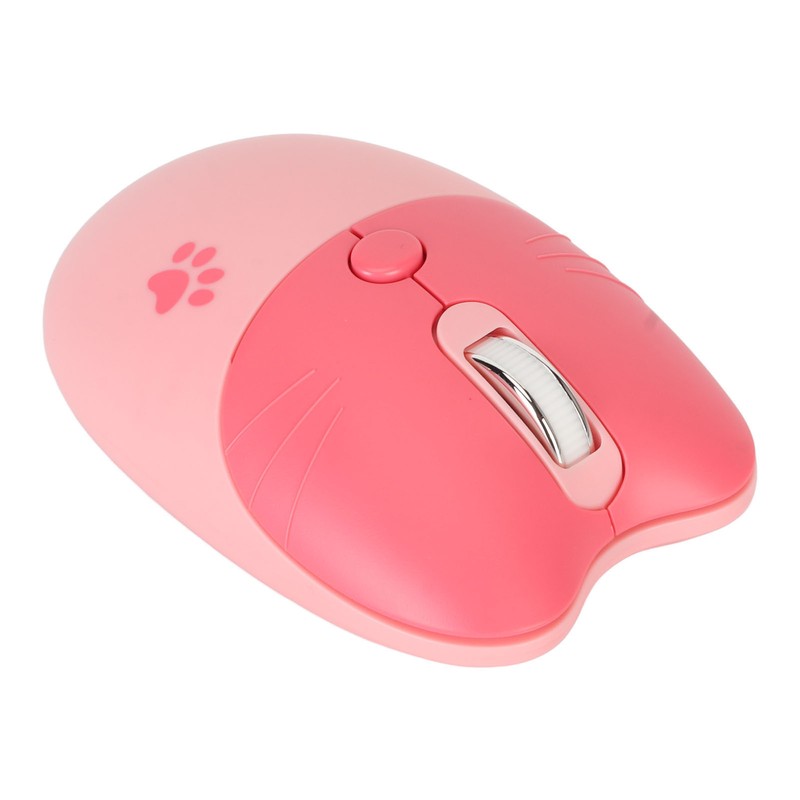 2.4G Cat Wireless Mouse Mute USB Receiver Cute Portable 3