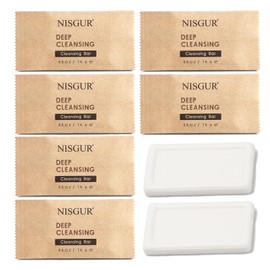 NISGUR No Plastic Hotel Soap Bars (0.5oz/14g, 400 PCS) Bulk Kraft Paper Individually Wrapped Travel Size Bar Soap Hotel Supplies and Toiletries for Guests
