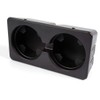 GRAND ORANGE Dual Cup Holder Insert Compatible with 007-2014 Chevy