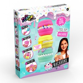 So Slime Sensations Sugary Crush Macarons - Make fun slime treats - Includes all you need to make a cute custom macarons out of different compounds - 6+