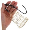 VILLFUL 2pcs Hanging Bird Feeder Kit Durable Metal Bird Feeding
