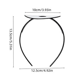 KONPJE Graduation Cap Headband Secures Your Graduation Cap Grad Cap Band with Adhesive Strip Secures Graduation Cap