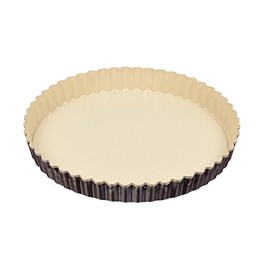 Pearl Metal D-6125 Raffine Fluorine Processed Tart Shape, 7.9 inches (20 cm), Bottom Opening, Made in Japan