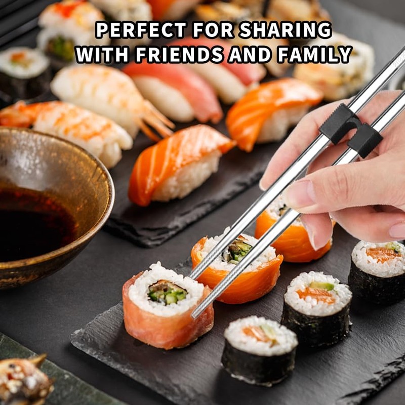 10 Pcs Reusable Chopstick Helpers Training Chopsticks Beginners Training Chopsticks