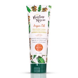 OMIC | Crema Loción Corporal Moisture Rescue | Anti Estrías | Con Manteca de Karité y Aceite de Argán | Trata Sequedad | Con Ingredientes Naturales | 200ml