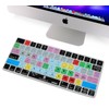 XSKN Magic Keyboard Premiere Pro Shortcuts Silicone Keyboard Cover Skin