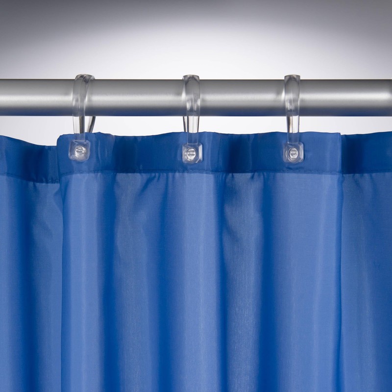 Sealskin Madeira Shower Curtain, Polyester, Blue, 120 x 200 cm