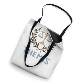 Themis Greek Goddess of Justice Symbol Tote Bag