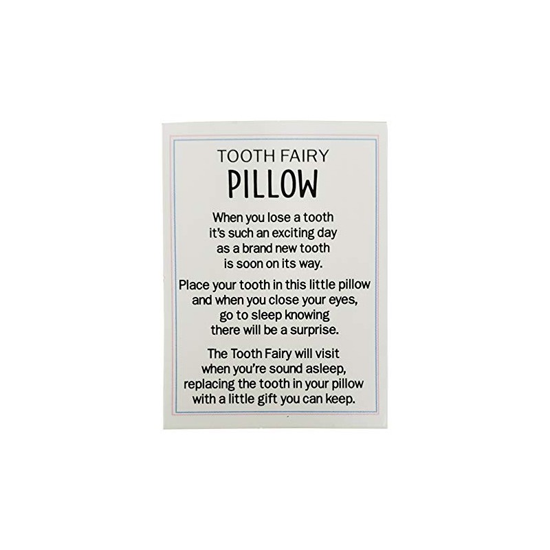 Ganz Tooth Fairy Pillow with Story Card (Blue)