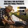 4 Mil Black Plastic Sheeting Roll, 4 FT x 100