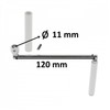 cyclingcolors Crank for roller shutter crank steel with counter handle