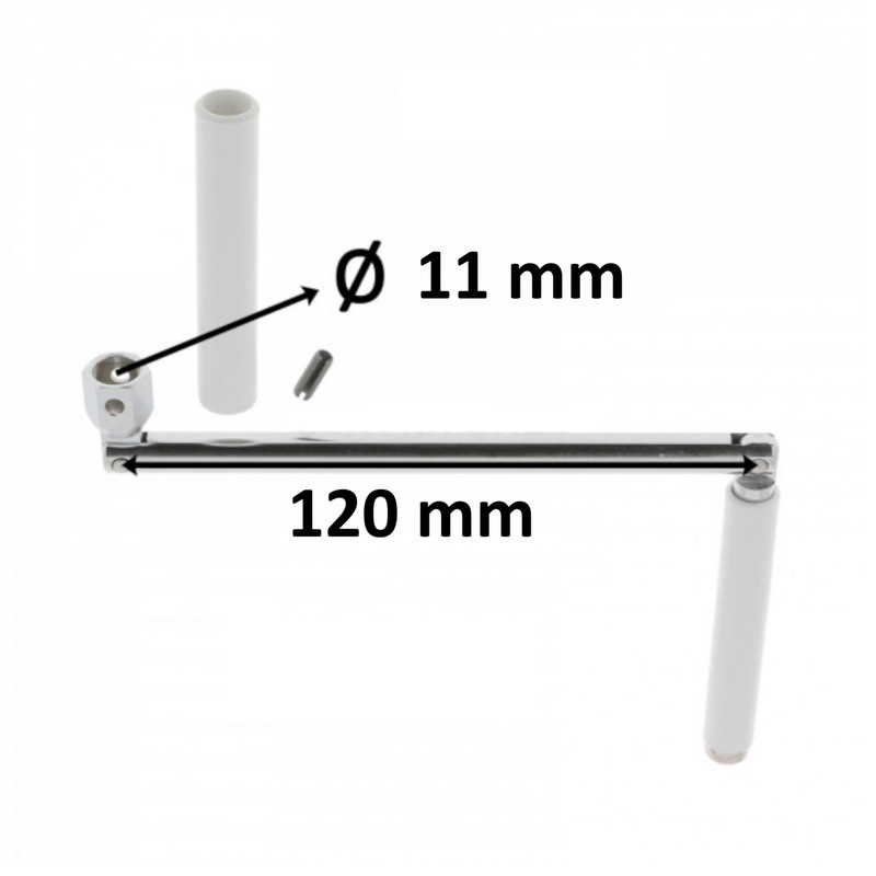 cyclingcolors Crank for roller shutter crank steel with counter handle