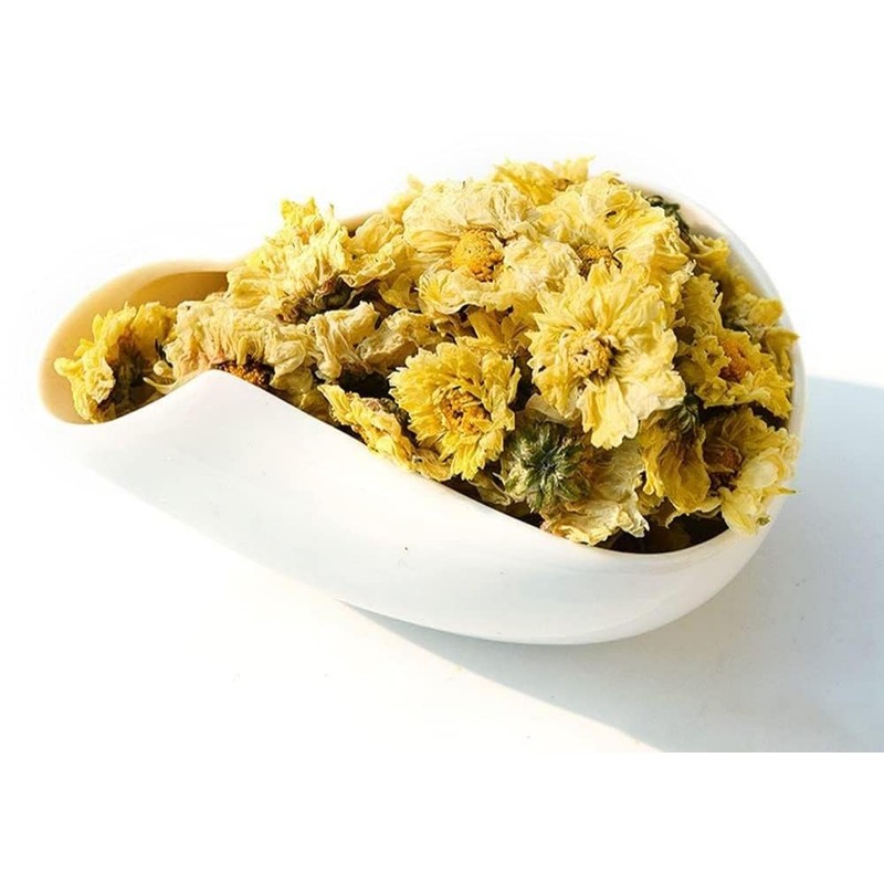 President Brand DRIED CHRYSANTHEMUM Wild Cbrysanthemum Flower 6oz 白菊花 菊花茶