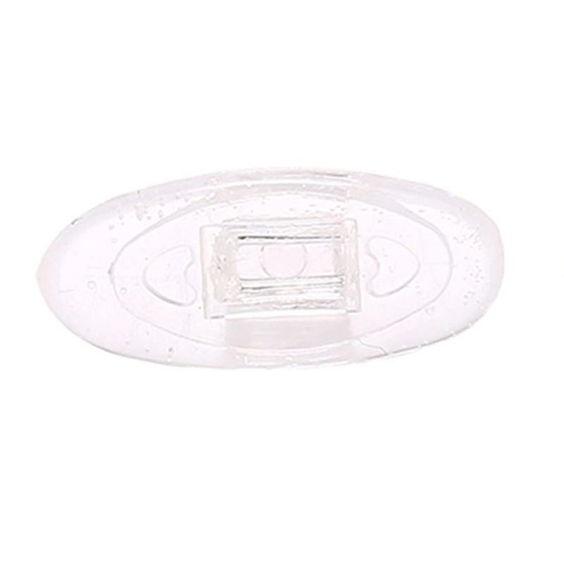 HeCheng Clear Rubber Silicon Clip On Type Nose Pads Pieces