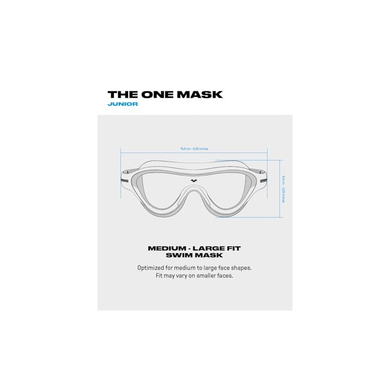 Arena Gafas Unisex The One Mask Jr