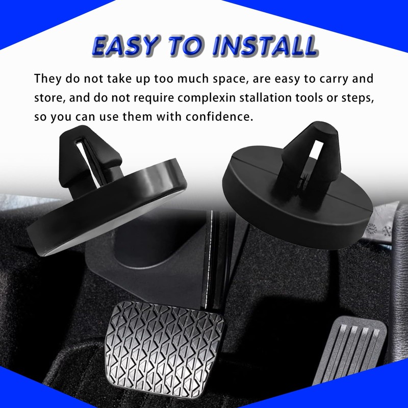 Damwot 20 PCS Brake Switch Stopper,Car Brake Pedal Stop Pad