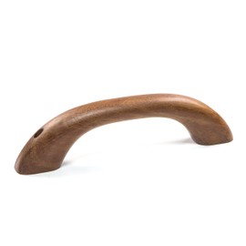 Misc Solid Teak Grab Handle - 1-3/8" W X 9-1/8" L 2-1/4" H Brown Wood Finish