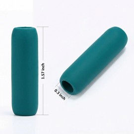 Sumind 15 Pcs Pencil Holders Cushion 1.57 Inch Writing Aid Pencil Holder Back to School Gifts for Student Classroom