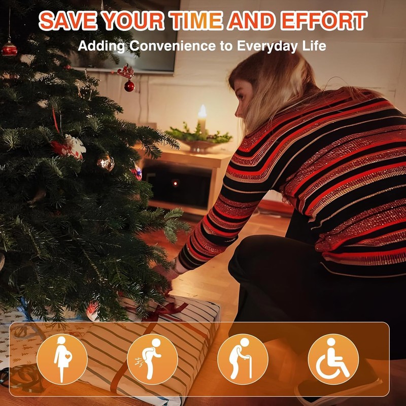 Remote Control Outlet for Christmas Tree Lights, Gingerbread Man Wireless