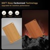 Hiware 4 Pieces Extra Large Wooden Cutting Boards Set- Bamboo