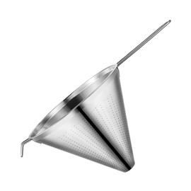 Tofficu 1 PC Stainless Filter Dripper Reusable Easy to Clean Compact Design for Home Travel Tea and Coffee Brewing Wide Mouth Funnel