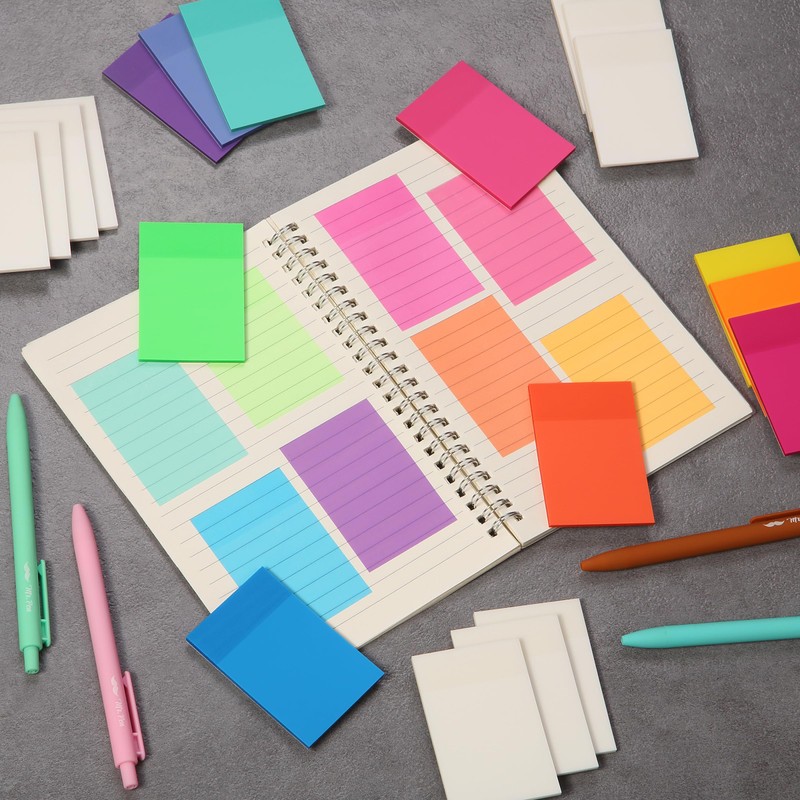Mr. Pen Mr. Pen- Transparent Sticky Notes, 3x2, 20 Pads,