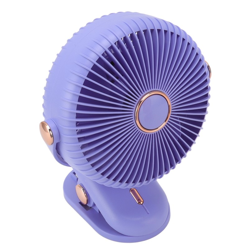 Desk Clip On Fan 3 Wind Speed Safe Design Compact