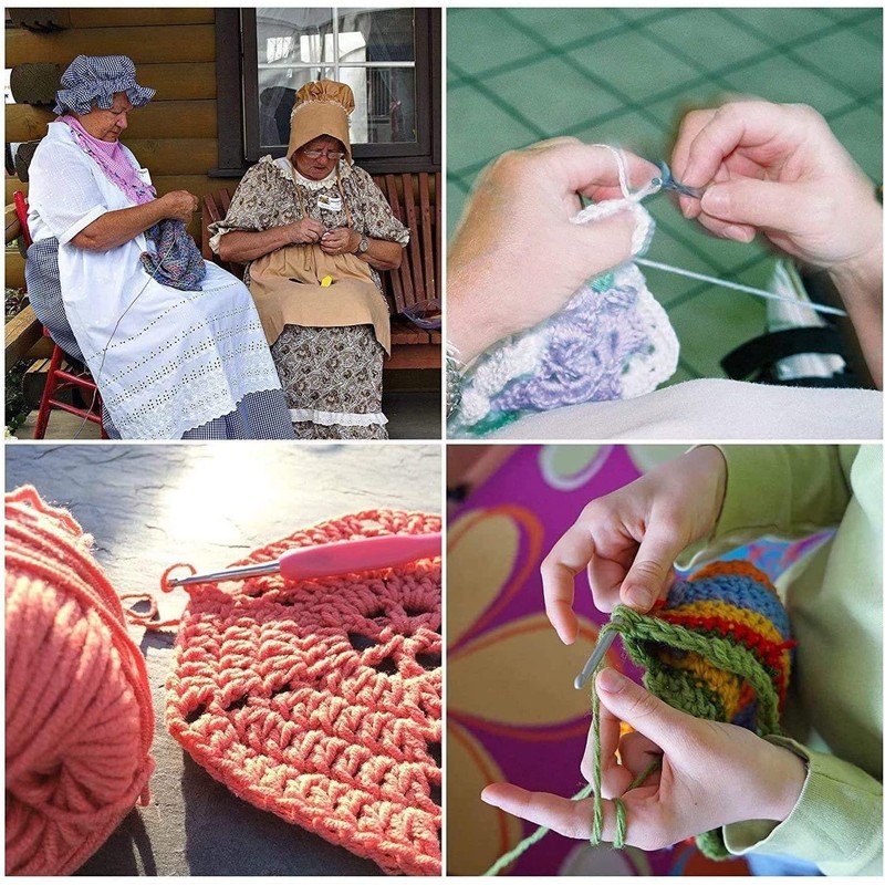 2mm Crochet Hook, Soft Ergonomic Handle for Arthritic Hands, Extra