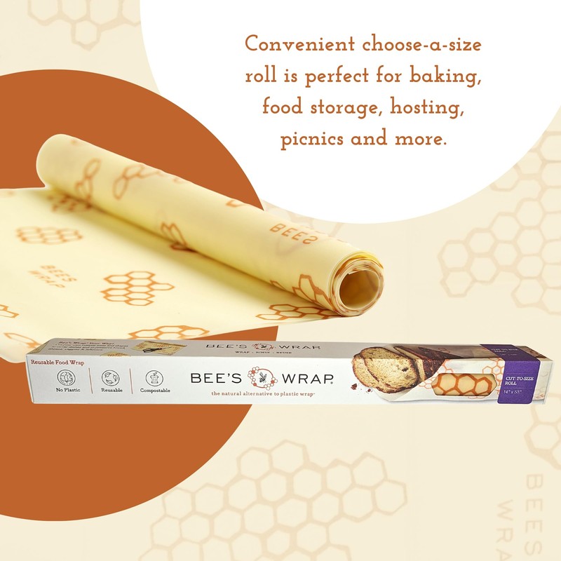Bee's Wrap Beeswax Wraps for Food - Cut to Size