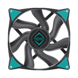 Iceberg Thermal IceGALE Xtra 140mm PWM Ball Bearing High Performance Case Fan ((2-Pack) Black)