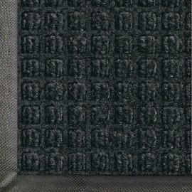 WaterHog Commercial-Grade Entrance Mat, Indoor/Outdoor Floor Mat 6' Length x 4' Width, Charcoal by M+A Matting