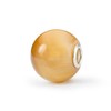 Trollbeads Jumbo Round Gemstone Beads, Sterling Silver, Tiger Eye