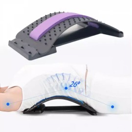척추 스트레칭기 허리마사지운동기구 Spinal Stretching Device Lumbar Massage Exerciser [Random Shipping]
