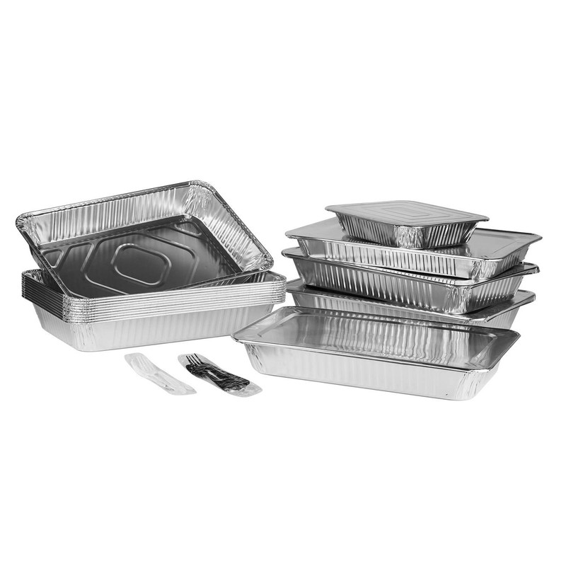 Karat 21x13 Aluminum Pans - Full Size Deep Steam Table