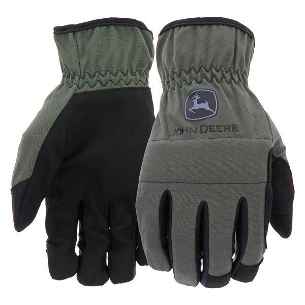 John Deere JD86022-L Men's Synthetic Duck Canvas, High Dexterity Work
