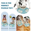 Dog Puzzle Toys 2 Level, Interactive Dog Treat Puzzle Feeder
