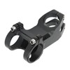 Bike Stem Aluminium Alloy Black Mountain Bike Handlebar Riser Negative
