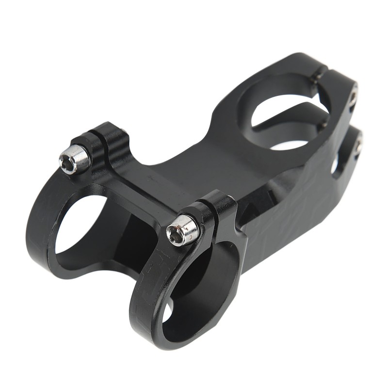 Bike Stem Aluminium Alloy Black Mountain Bike Handlebar Riser Negative