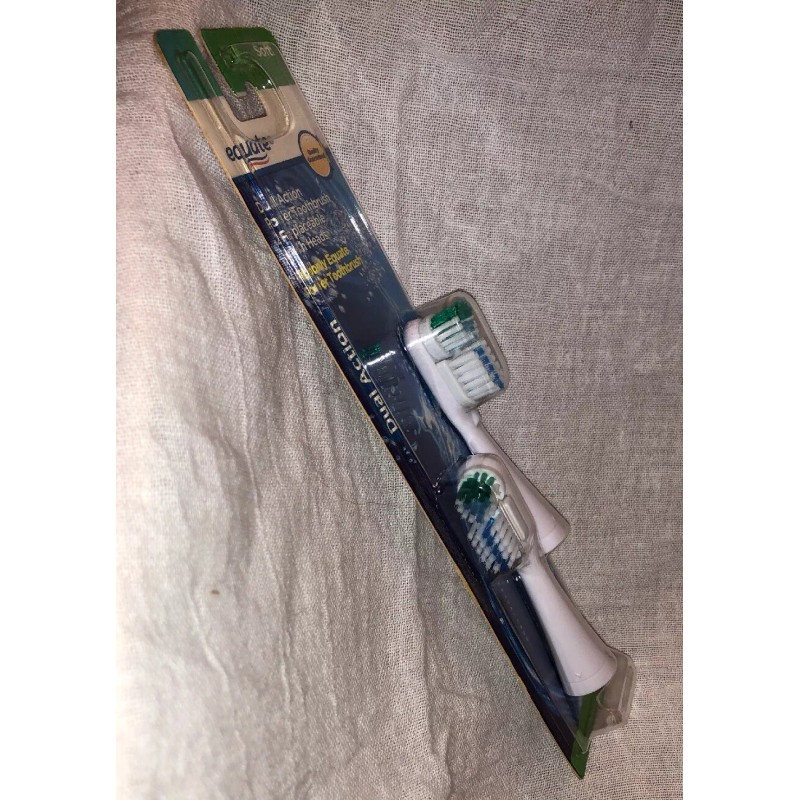 Equate Power Toothbrush Replaceable Brush Heads 2