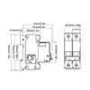 DC Miniature Circuit Breaker 2P Solar PV System 50A DIN