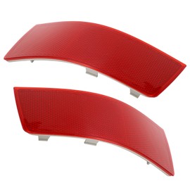 Car Rear Bumper Reflector, 2 Pieces, Rear Bumper Reflector 2048200174, Effective Warning Replacement for GLK Class X204